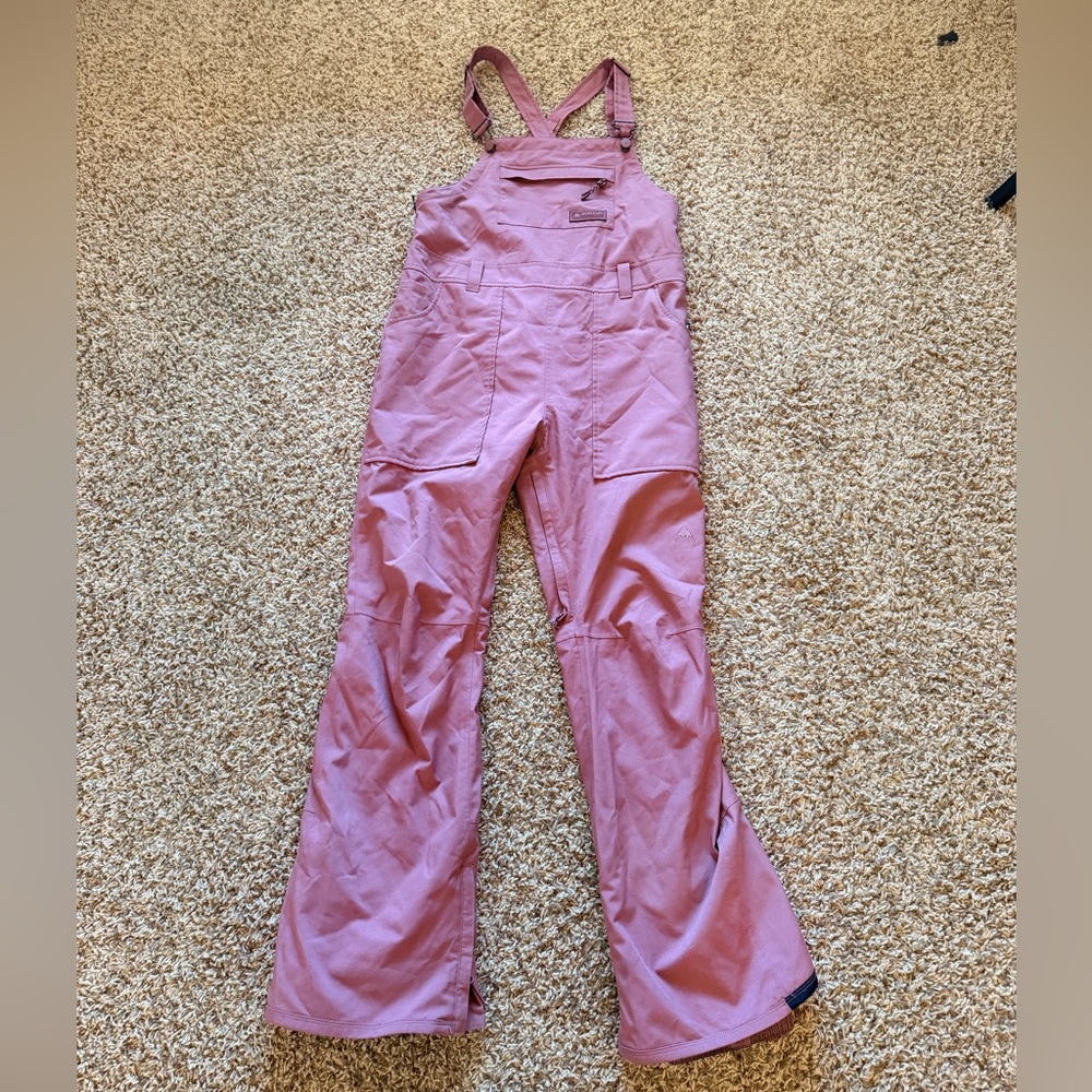 Burton Avalon Bibs- dusty rose pink